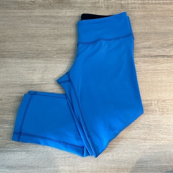 lululemon athletica Pants - lululemon blue leggings , size 8